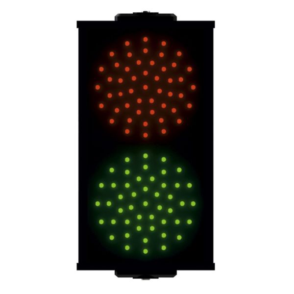 Светофор светодиодный двухсекционный Инфопаркинг ИС-1/24, 145 мм Светофор светодиодный двухсекционный Инфопаркинг ИС-1/24, 145 мм