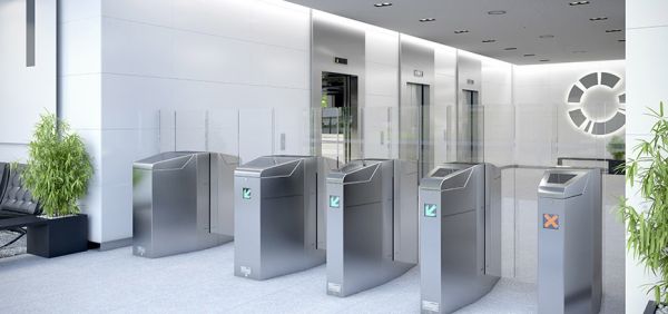 Боковая секция A раздвижного турникета Magnetic MPH-112A-A111 520 мм, со створками 1200 мм