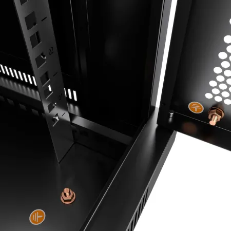 Шкаф телекоммуникационный 19" Cabeus ND-05C-22U60/60-BK, напольный 22U (8549c)