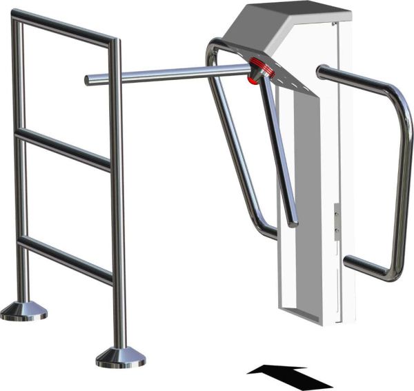 Двухштанговый турникет-трипод Gotschlich Compact Plus 2-Arm