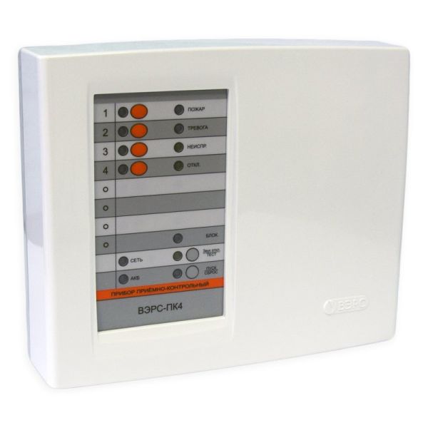 Прибор ВЭРС-ПК4 Триолан приемно-контрольный охранно-пожарный