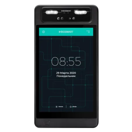 Терминал биометрический BioSmart Quasar EM идентификации по лицу и RFID-картам