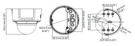 Антивандальная уличная купольная IP-видеокамера 2Мп HikVision DS-2CD2723G0-IZS Антивандальная уличная купольная IP-видеокамера 2Мп HikVision DS-2CD2723G0-IZS