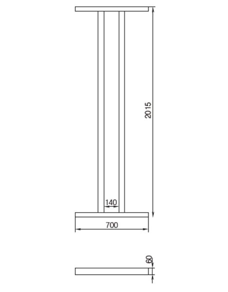 Дополнительная секция PERCo-MB-15D для полноростового ограждения PERCo-MB-15R
