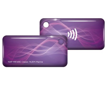 Брелок комбинированный EM-Marine + Mifare Classic 1K, 4 byte nUID