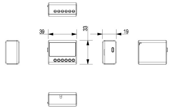 Беспроводной релейный модуль Dahua DHI-ARM7011-W2(868)