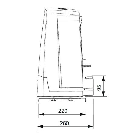 Привод 36 В Came BKV20AGS для откатных ворот до 2000 кг