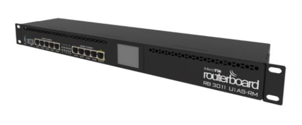 Роутер MikroTik RB3011UIAS-RM, черный