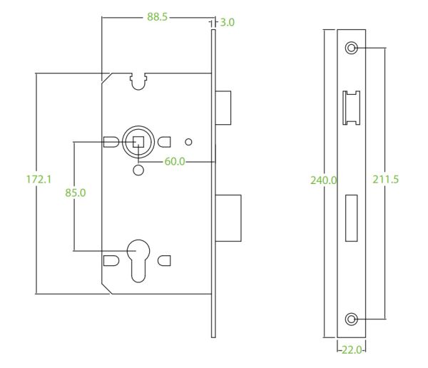 Беспроводной замок для гостиниц ZKTeco ZL600 с RFID считывателем Mifare