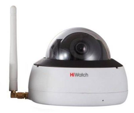Купольная уличная Wi-Fi IP-камера 2Мп HiWatch DS-I252W(C) (4 мм) с микрофоном