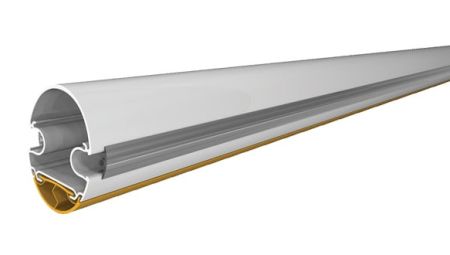 Стрела алюминиевая Came G03750/3, полуовальная, усиленная, антиветер, 3 м