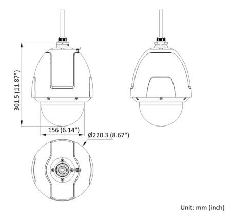 Скоростная поворотная уличная IP-камера 2Мп HikVision DS-2DF5225X-AEL(T5) с 25x оптическим зуммом Скоростная поворотная уличная IP-камера 2Мп HikVision DS-2DF5225X-AEL(T5) с 25x оптическим зуммом