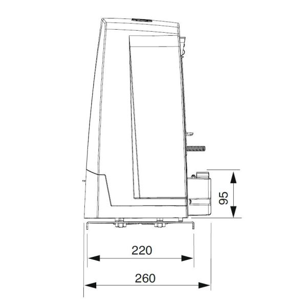 Привод 36 В Came BKV15AGE PLUS для откатных ворот до 1500 кг Привод 36 В Came BKV15AGE PLUS для откатных ворот до 1500 кг