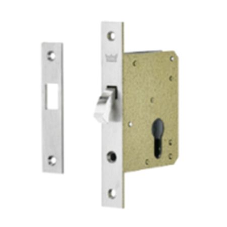 Механический замок dormakaba 400 /55/ F=22 прям. с ответной планкой, для раздвижных дверей Механический замок dormakaba 400 /55/ F=22 прям. с ответной планкой, для раздвижных дверей