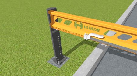 Антивандальный автоматический шлагбаум Hurde Block-A1 Combo Long 6 EasyNice1 (11-86)