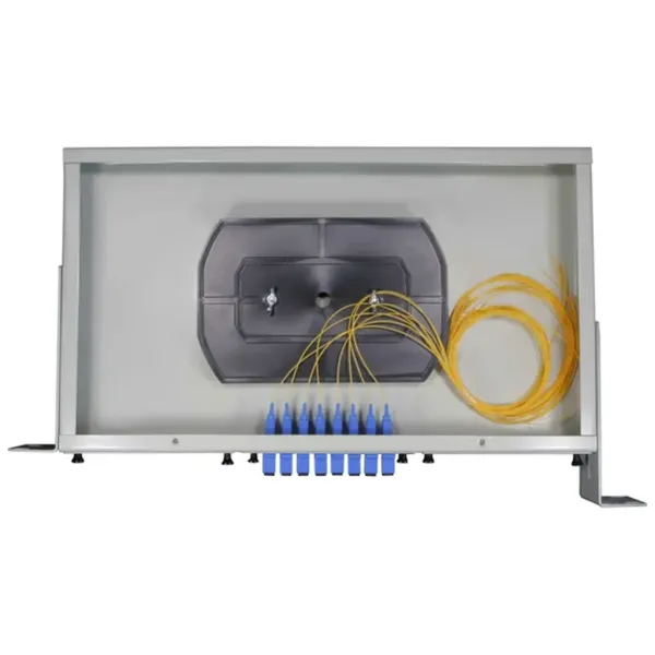 Оптический кросс TWIST CROSSO-8SC-U на 8 портов SC UPC, стоечный, в сборе