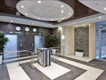 Турникет-трипод тумбовый PERCo-TB01.1 из нержавеющей стали (с планками) Турникет-трипод тумбовый PERCo-TB01.1 из нержавеющей стали (с планками)