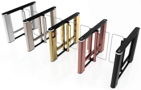 Центральный модуль скоростного распашного турникета Cominfo EasyGate Elite-M-2W