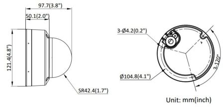 Антивандальная IP-камера 2Мп HiWatch DS-I252M(B) (4 мм) с гибридной Smart-подсветкой и встроенным микрофоном Антивандальная IP-камера 2Мп HiWatch DS-I252M(B) (4 мм) с гибридной Smart-подсветкой и встроенным микрофоном