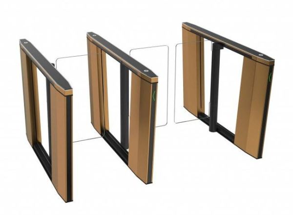 Боковой модуль скоростного распашного турникета Cominfo EasyGate Superb