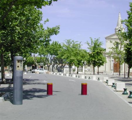 Комплект на базе пневматического блокиратора Urbaco Luxor BPLUXF80-G D=270мм, H=800мм