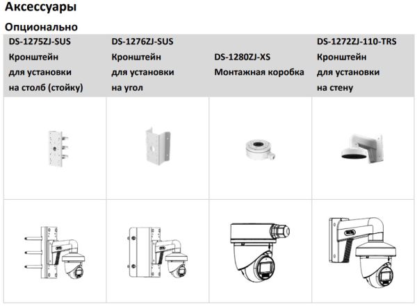 Купольная уличная HD-TVI видеокамера 2Мп HiWatch DS-T203A(B) (2.8 мм) с микрофоном (AoC)