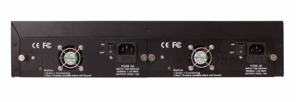 Бокс для установки медиаконвертеров в 19" стойку Osnovo O-142B на 14 слотов