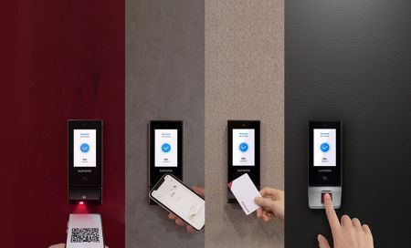 Мультиформатный терминал Suprema X-Station 2 XS2-QDPB с идентификацией по картам, смартфонам и QR кодам