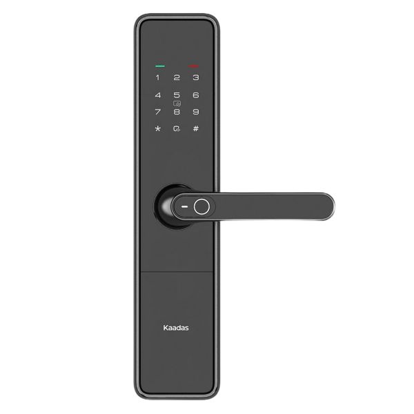 Электронный биометрический замок Kaadas S500-5W Black, Wi-Fi, врезной