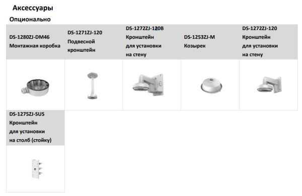 Антивандальная купольная IP-камера 4Мп HiWatch DS-I452L (2.8 мм) с технологией ColorVu