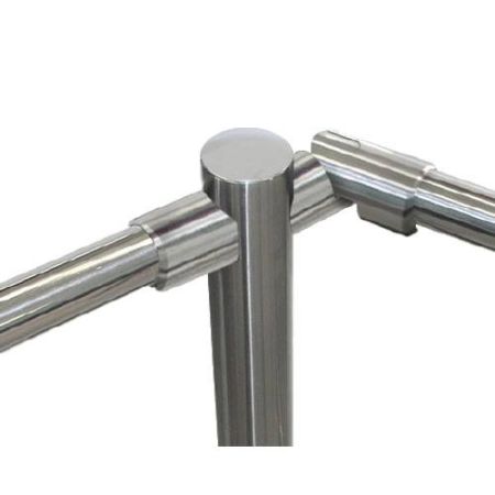 Патрубок поворотный хромированный PERCo BH02 0-11 для крепления поручней (в комплекте с крепежом) Патрубок поворотный хромированный PERCo BH02 0-11 для крепления поручней (в комплекте с крепежом)