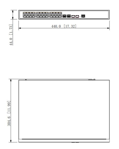 Управляемый POE коммутатор 26-портовый Dahua DH-PFS4226-24ET-360