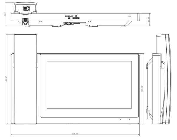 IP-видеодомофон сенсорный 7" Dahua DH-VTH5421EW-H