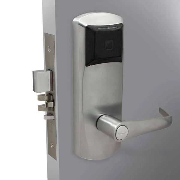 Электронный замок dormakaba Saflok RT Plus ESM, c BLE, матовый хром (79PS03012EF32-626)