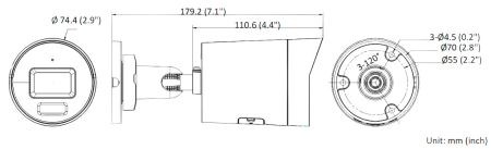Уличная IP-камера Hikvision DS-2CD2023G2-IU(D) (6 мм) с технологией AcuSense