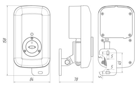 Извещатель пожарный Болид С2000-Спектрон-607-Exi пламени, взрывозащищенный, адресный, многодиапазонный ИК/УФ