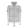 Турникет полноростовой двухпроходной ZKTeco FHT2300D 3-х лопастной (120°), без считывателей