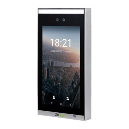 Биометрический считыватель ZKTeco FaceDepot-7BL [CH] (EM) с кронштейном для установки на турникет