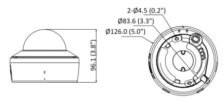 Купольная уличная Wi-Fi IP-камера 2Мп HiWatch DS-I252W(D) (2.8 мм) с микрофоном
