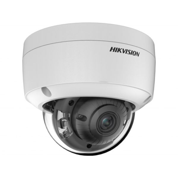 Антивандальная IP-видеокамера 4Мп HikVision DS-2CD2147G2-LSU(C) (2.8 мм) с технологией ColorVu