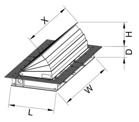 Блокиратор дорожный гидравлический RB 900 SHALLOW (RB-20P90-SHLW), длина 2000 мм