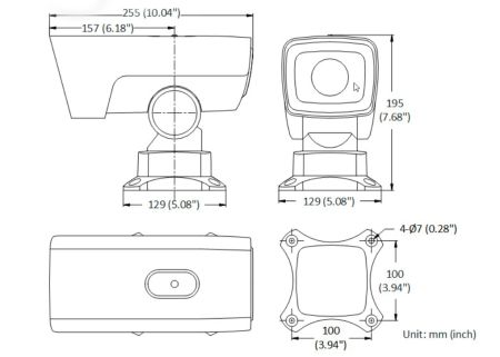 Уличная поворотная IP-видеокамера 2Мп HikVision DS-2DY3220IW-DE4(S6) c ИК-подсветкой до 50м