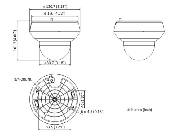 Скоростная поворотная IP-камера 4Мп HikVision DS-2DE2A404IW-DE3(C0)(S6) с ИК-подсветкой до 20м Скоростная поворотная IP-камера 4Мп HikVision DS-2DE2A404IW-DE3(C0)(S6) с ИК-подсветкой до 20м