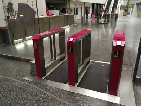 Центральный модуль распашного турникета Gotschlich Axioma DF VIP 1025H (650/900 мм) (6AXA2DC-SB)