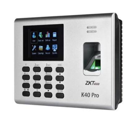 Биометрический терминал учёта рабочего времени ZKTeco K40 [ID] Wi-Fi