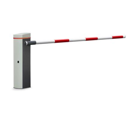 Шлагбаум автоматический PERCo GS04.1 с круглой стрелой 3 м и встроенной системой обогрева