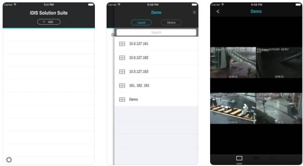 Клиентское приложение для мобильных устройств IDIS Solution Suite Mobile в составе Solution Suite Клиентское приложение для мобильных устройств IDIS Solution Suite Mobile в составе Solution Suite