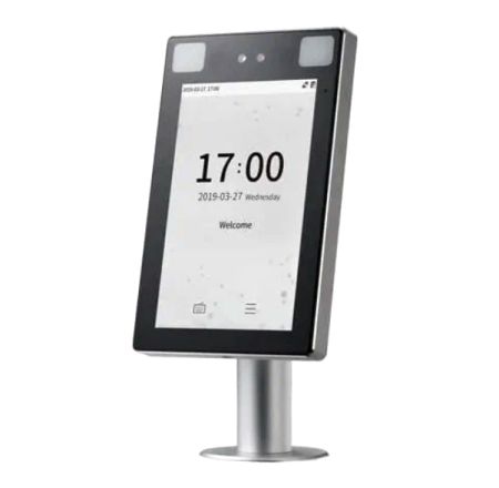 Антивандальный уличный терминал распознавания лиц ZKTeco ProFaceX [CH] (MF) с кронштейном крепления на турникет