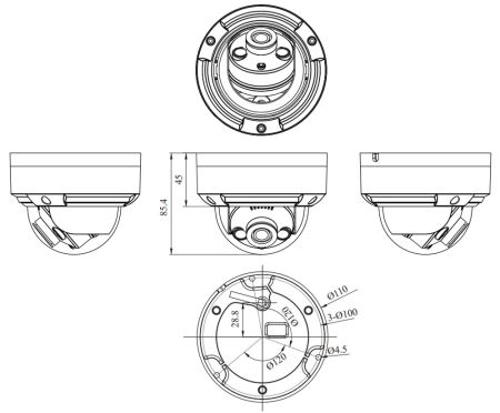 IP-видеокамера 2Мп RVi-2NCD2362 (2.8) RU IP-видеокамера 2Мп RVi-2NCD2362 (2.8) RU
