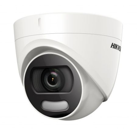 Уличная EyeBall HD-TVI видеокамера 5Мп ColorVu HikVision DS-2CE72HFT-F28 (2.8 мм) с LED подсветкой до 20 м Уличная EyeBall HD-TVI видеокамера 5Мп ColorVu HikVision DS-2CE72HFT-F28 (2.8 мм) с LED подсветкой до 20 м